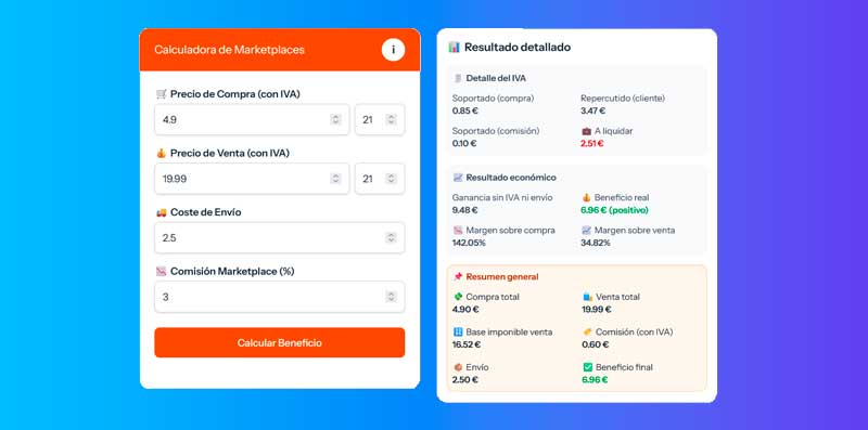 Calculadora de Marketplaces